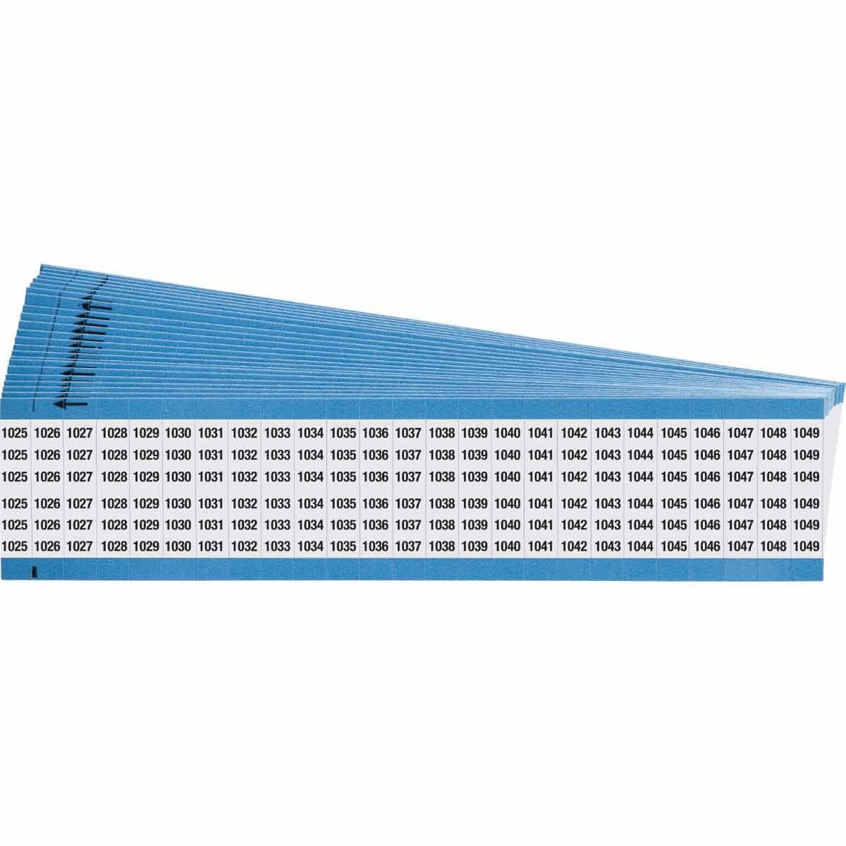 Brady® WM-1025-1049-PK Wire Marker Cards