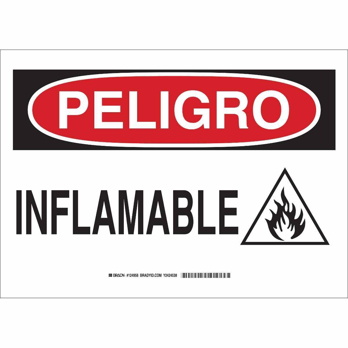 Brady® 124956 Chemical & Hazardous Material Signs