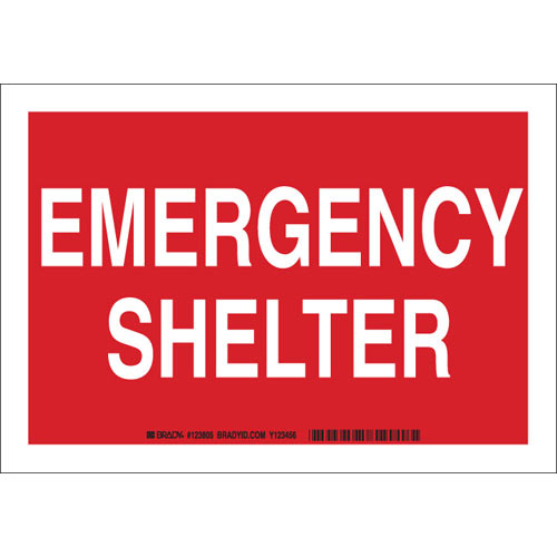 Brady® 123806 Fire, Emergency, Exit & First Aid Signs