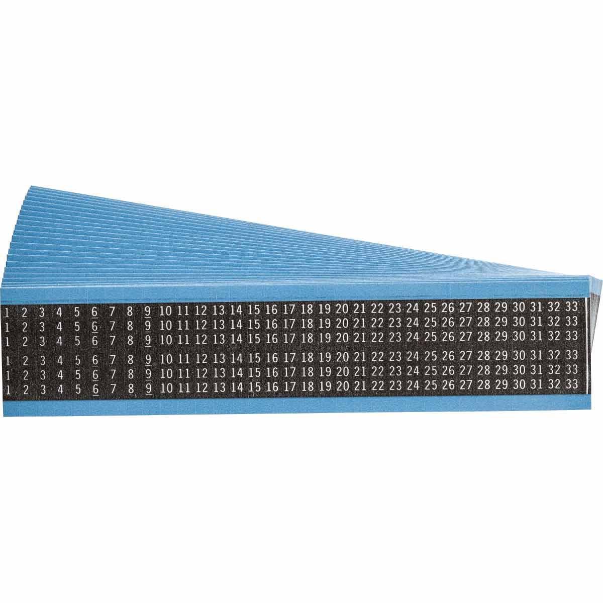 Brady® WM-1-33-BK-PK Wire Marker Cards