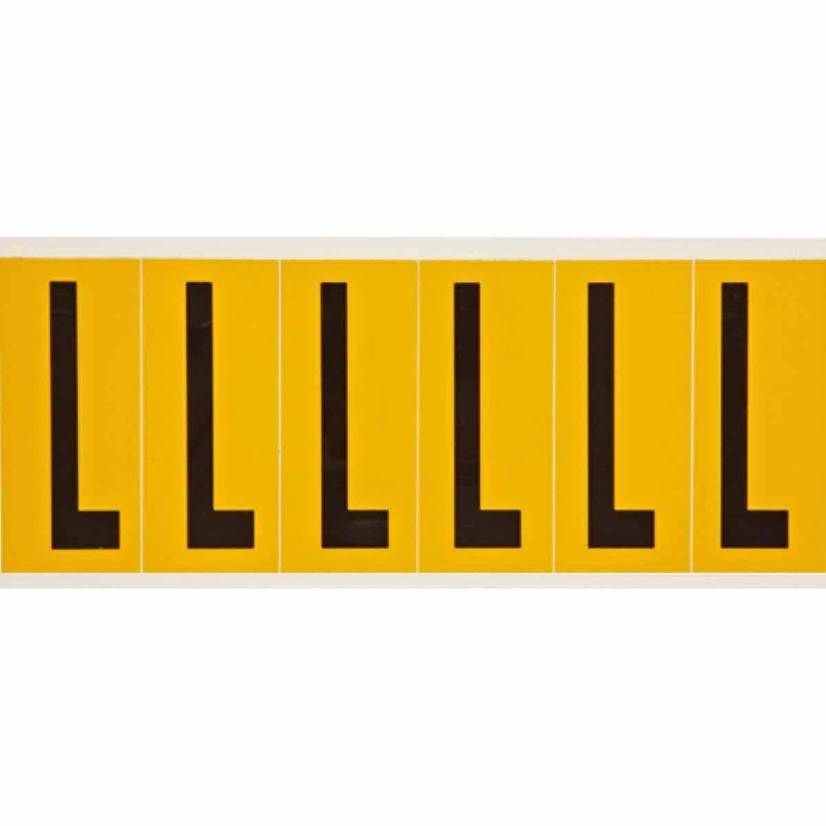 Brady® 1550-L Letters & Numbers