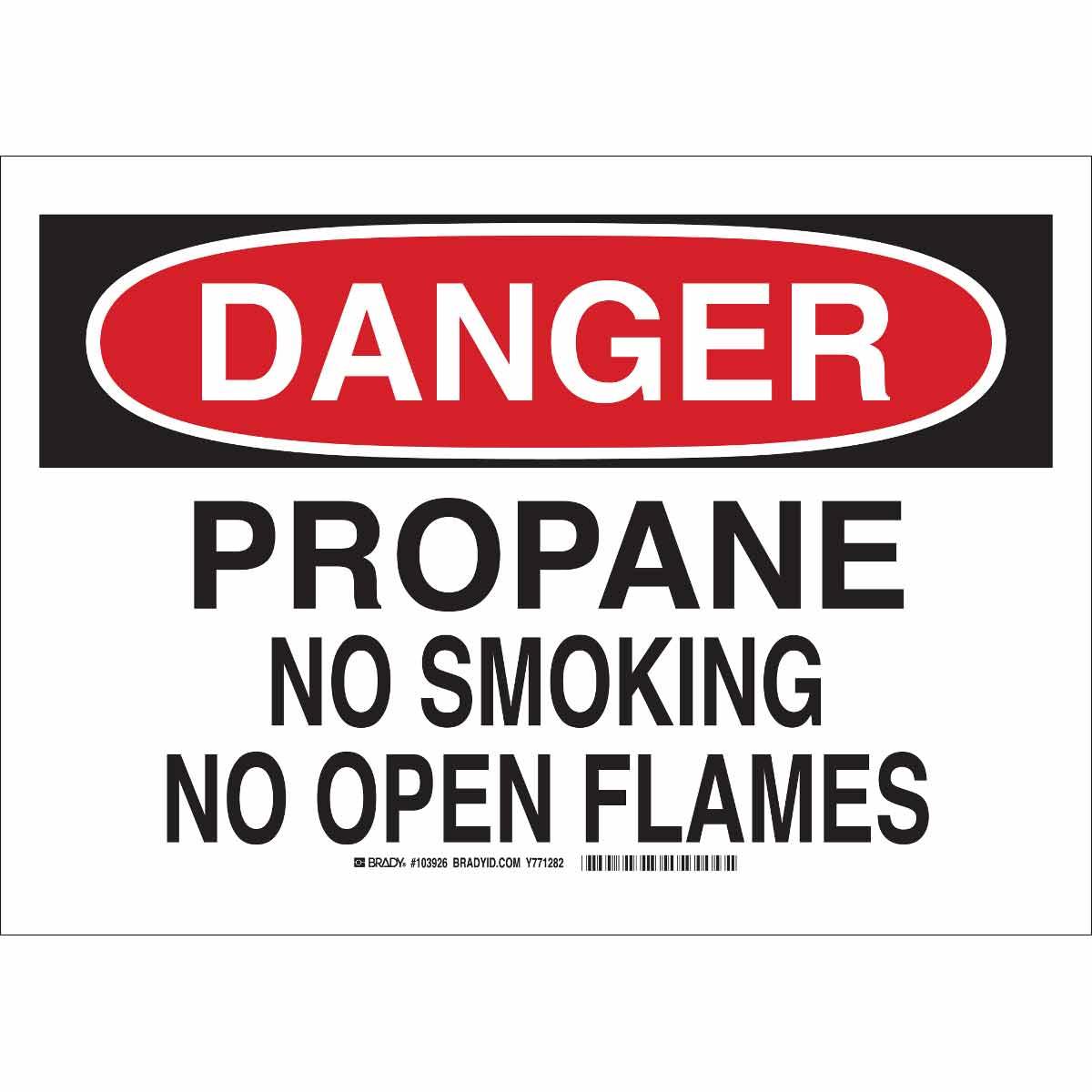 Brady® 103925 Chemical & Hazardous Material Signs