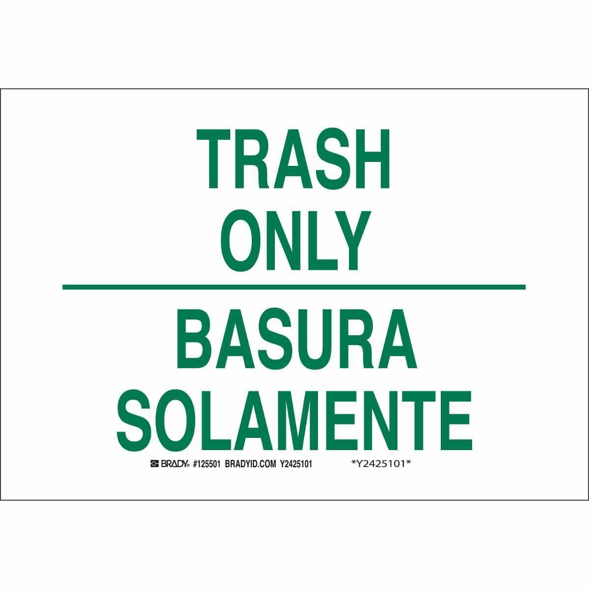 Brady® 125503 Office & Facility Signs