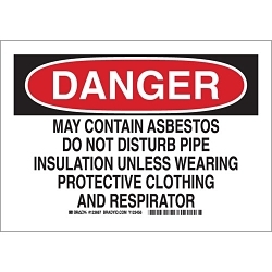 Brady® 123669 Chemical & Hazardous Material Signs