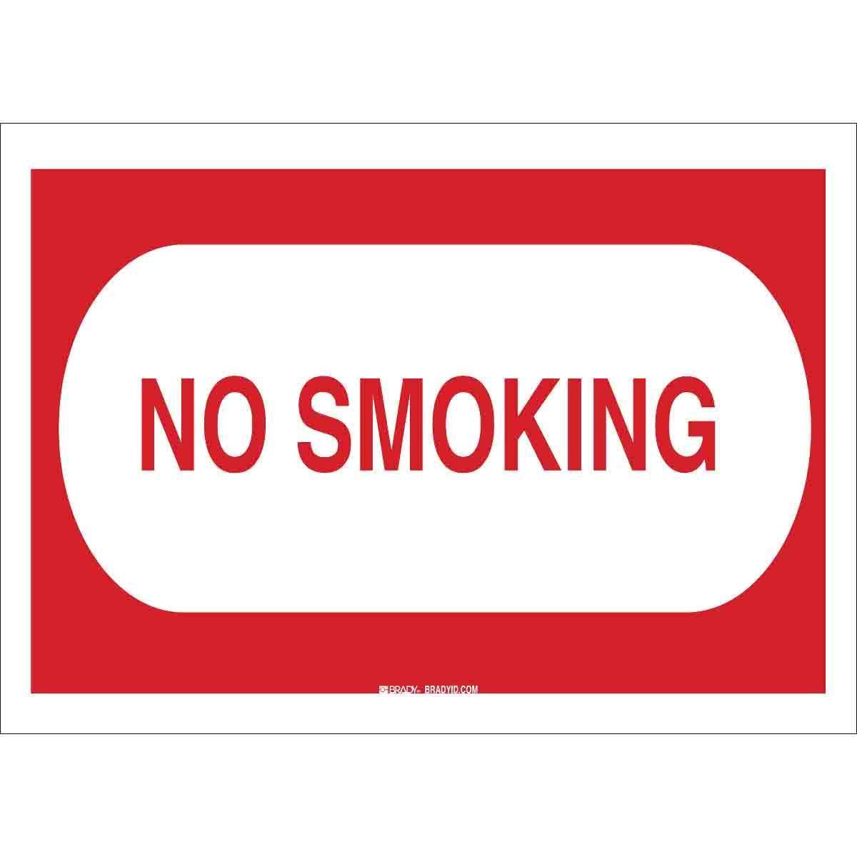 Brady® 42691 No Smoking & Restricted Activity Signs