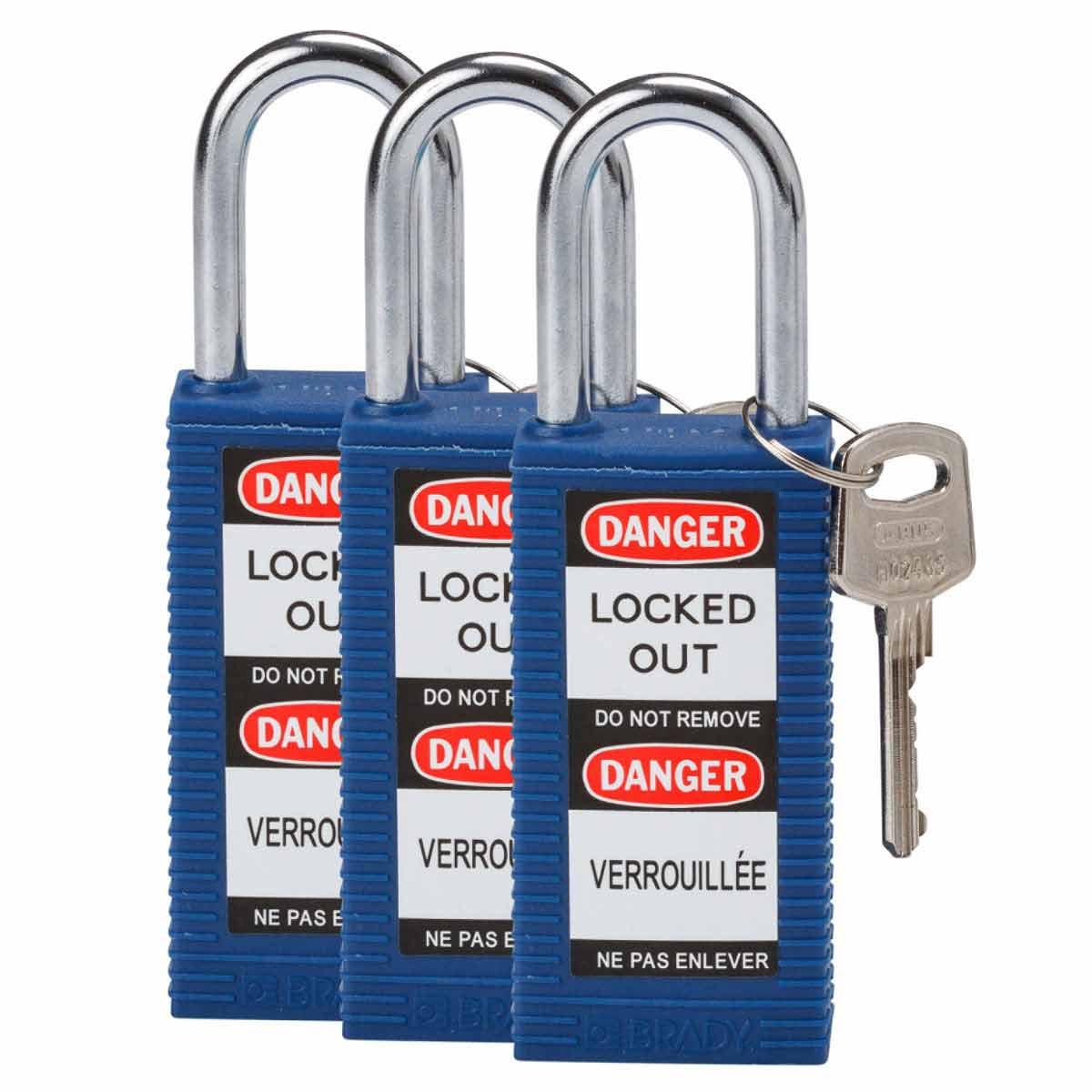 Brady® 123415 Lockout Padlocks