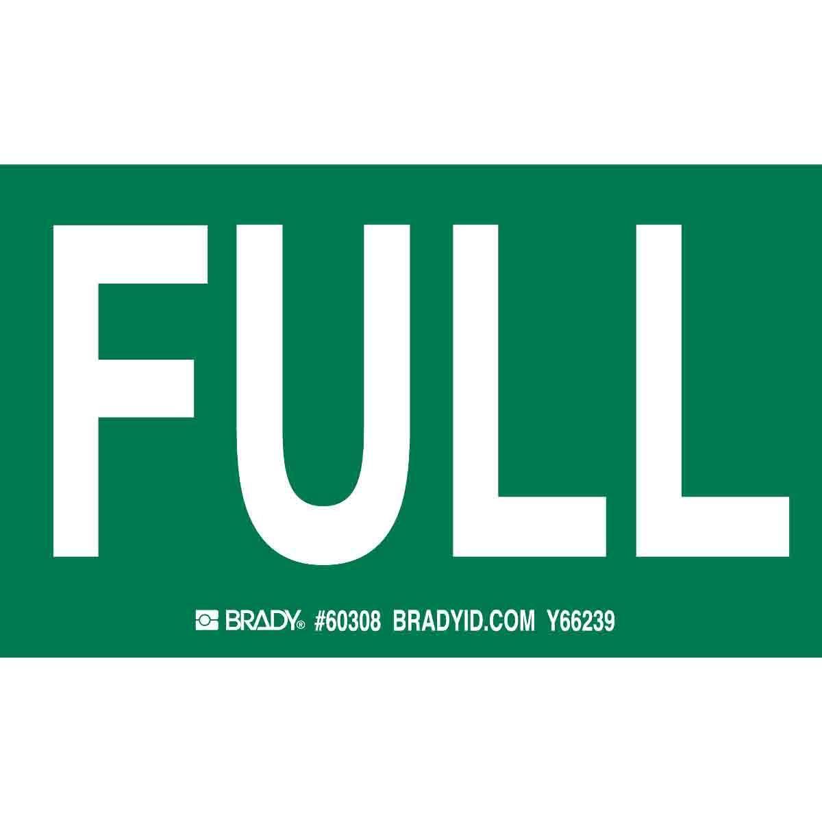 Brady® 60308 Safety & Facility Labels