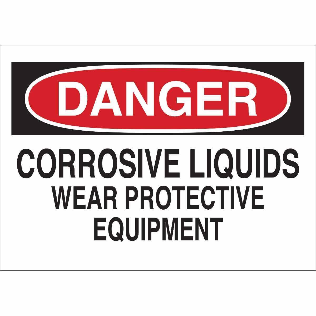 Brady® 84372 Chemical & Hazardous Material Signs
