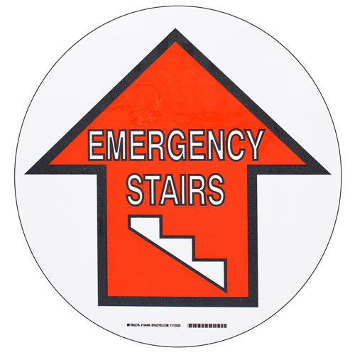 Brady® 104496 Fire, Emergency, Exit & First Aid Signs