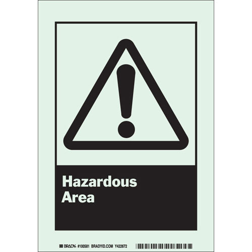 Brady® 100581 Chemical & Hazardous Material Signs