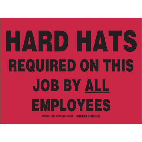 Brady® 46366 Accident Prevention Signs
