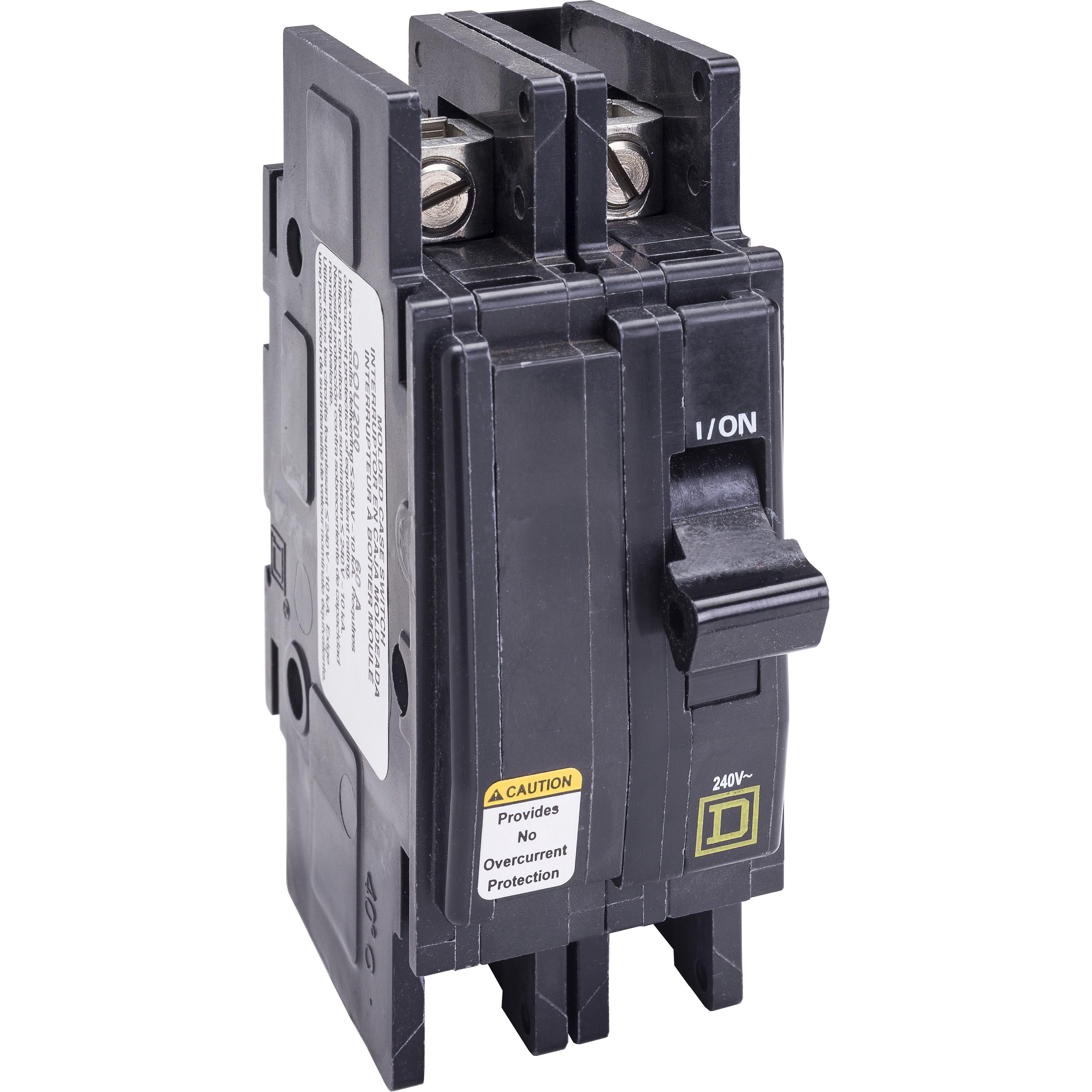 Square D™ QOU200 Miniature Circuit Breakers