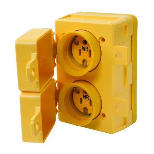 Pass & Seymour® 60W47DPLX Straight Blade Receptacles