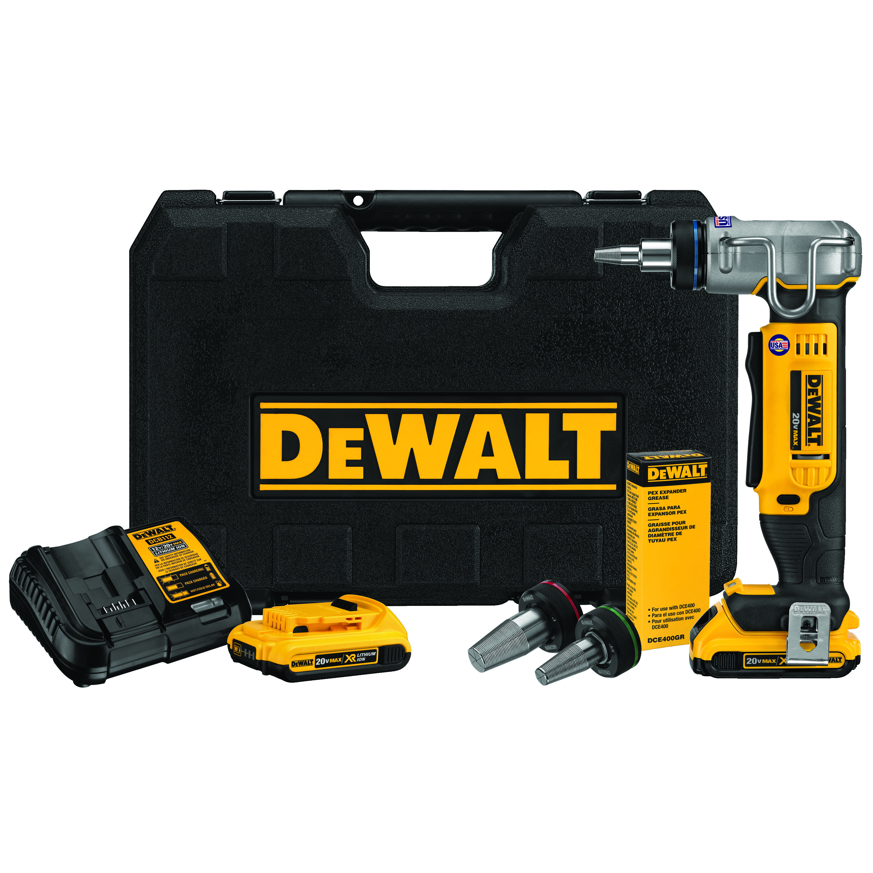DeWALT® DCE400D2 Cordless Tubing Expansion Tools