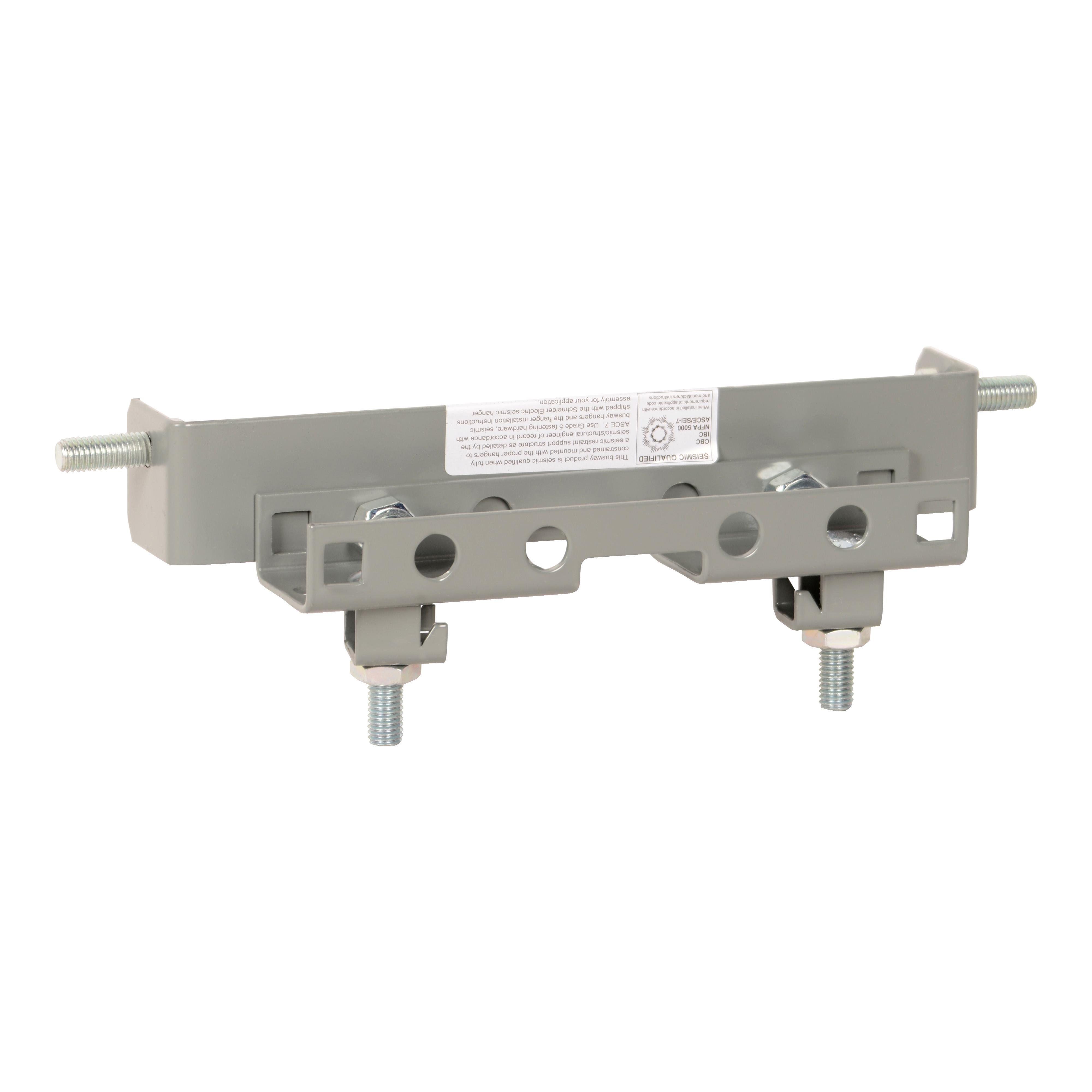 Square D™ PBQ4060RMK Riser Mounting Kit, For Use With I-Line™ II Plug-In Unit Busway, 400 to 600 A, 3-Phase, 3-Wire, Vertical Installation
