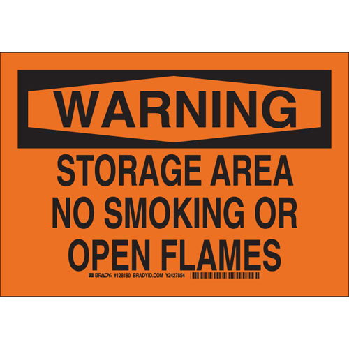 Brady® 128178 No Smoking & Restricted Activity Signs