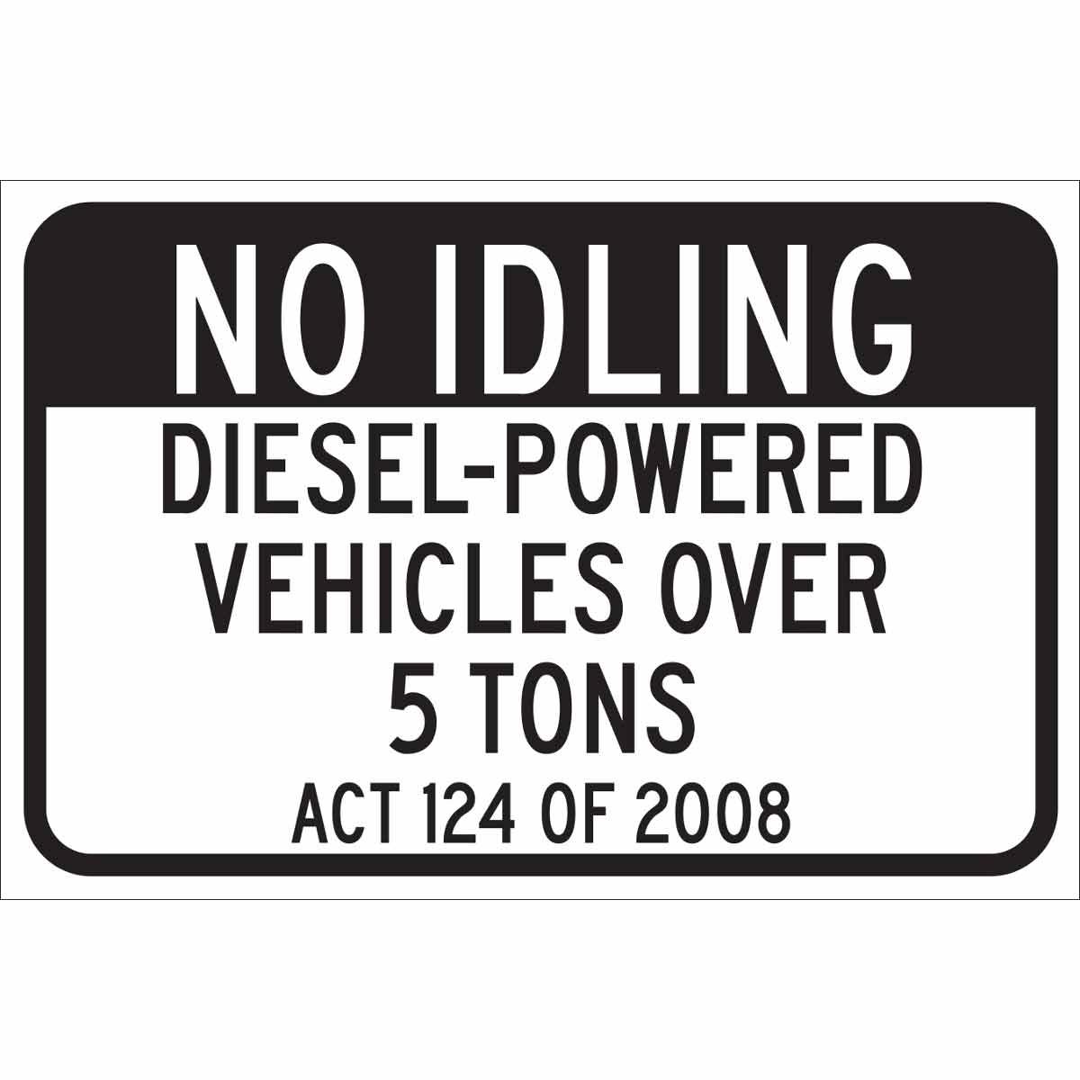 Brady® 124414 Parking & Traffic Signs