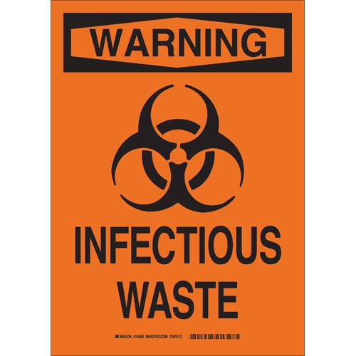 Brady® 14695 Chemical & Hazardous Material Signs