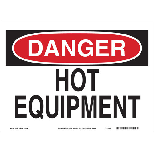 Brady® 115994 Accident Prevention Signs