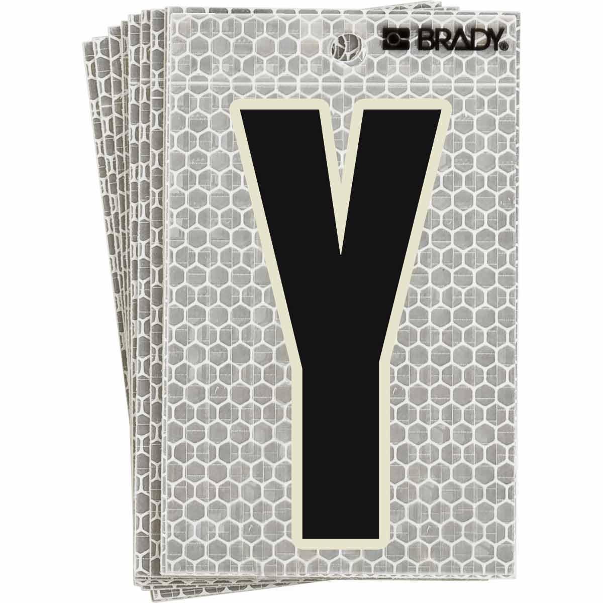 Brady® 3020-Y Letters & Numbers