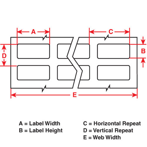 Brady® THT-1-436-10 Wire & Component Labels