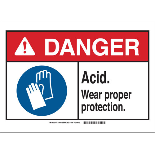 Brady® 144798 Accident Prevention Signs