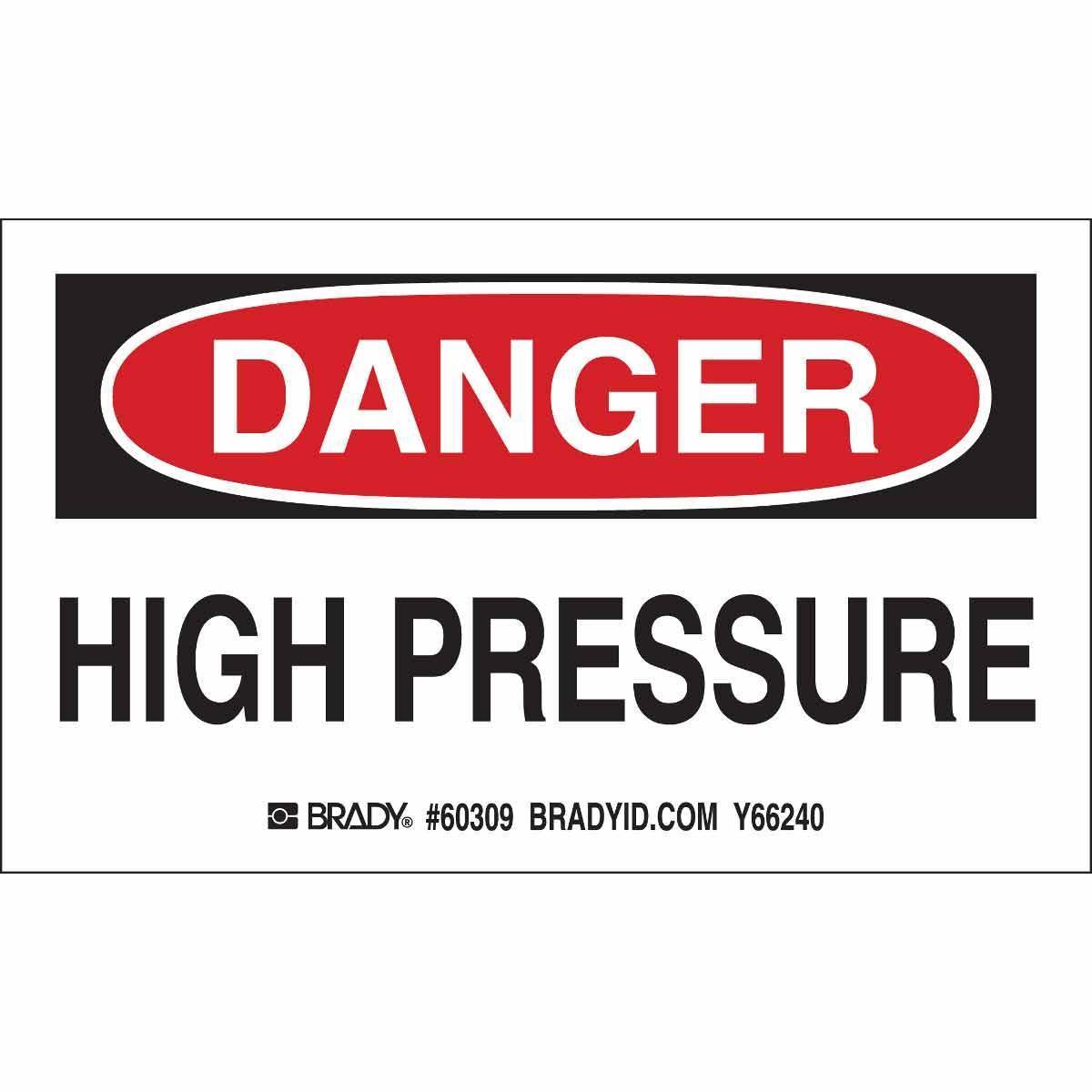 Brady® 60309 Safety & Facility Labels