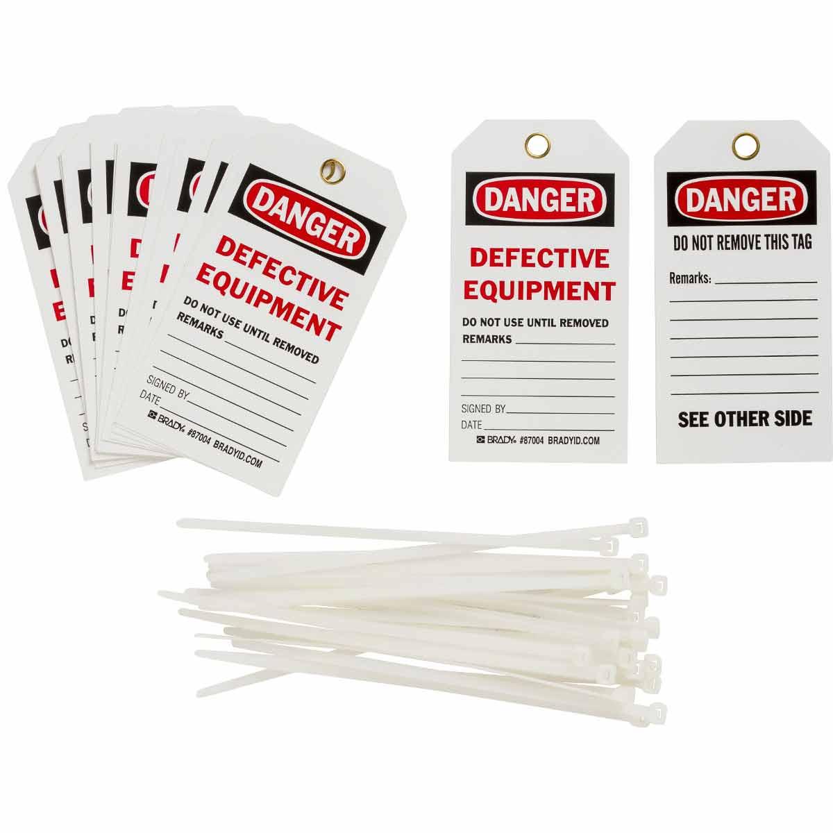Brady® 87004 Safety & Facility Tags