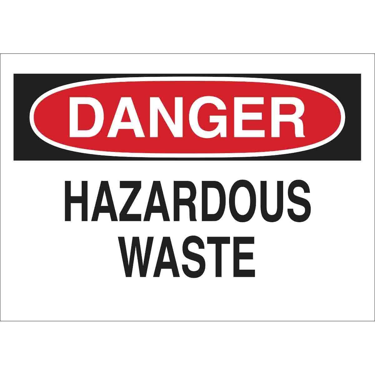 Brady® 22754 Chemical & Hazardous Material Signs