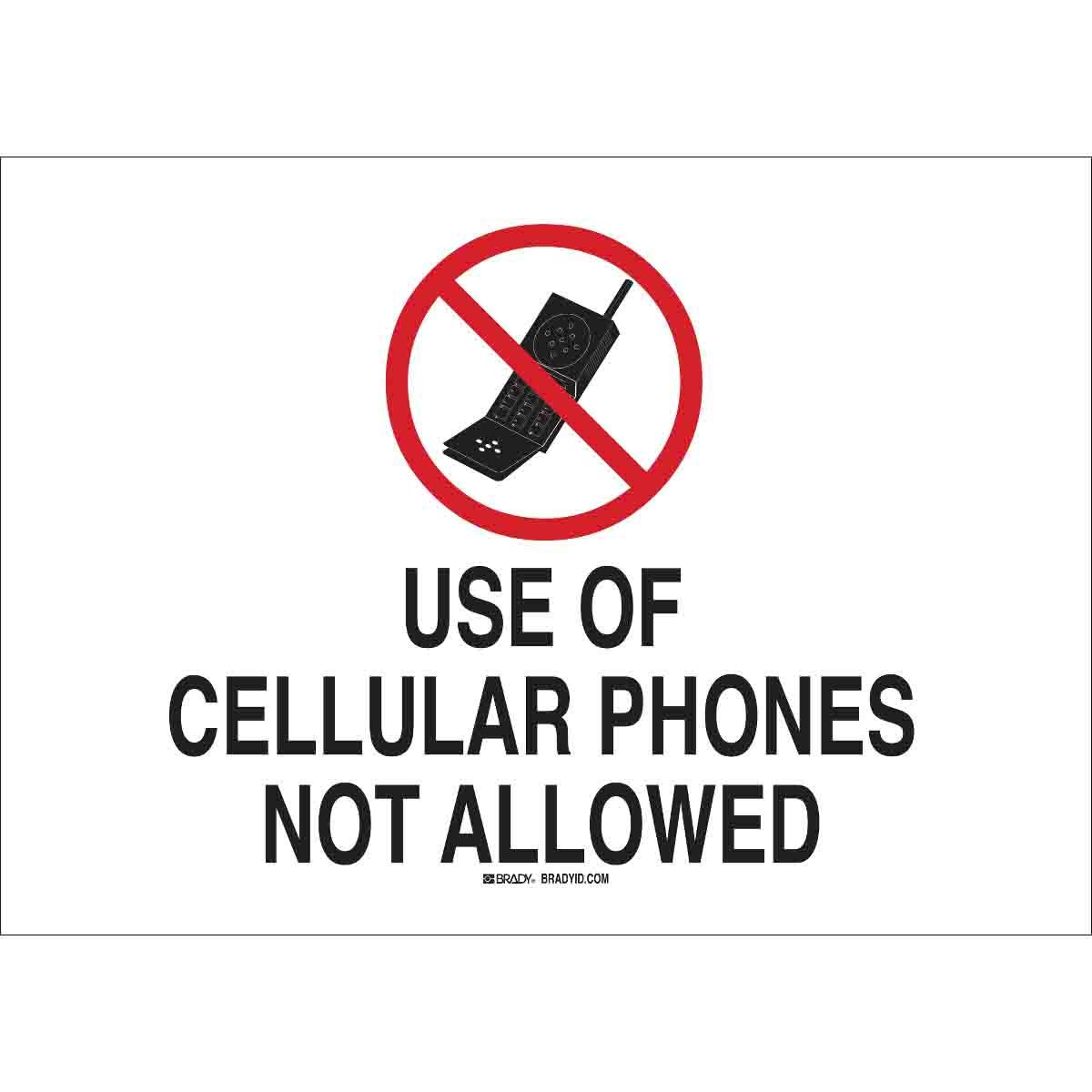 Brady® 95502 No Smoking & Restricted Activity Signs