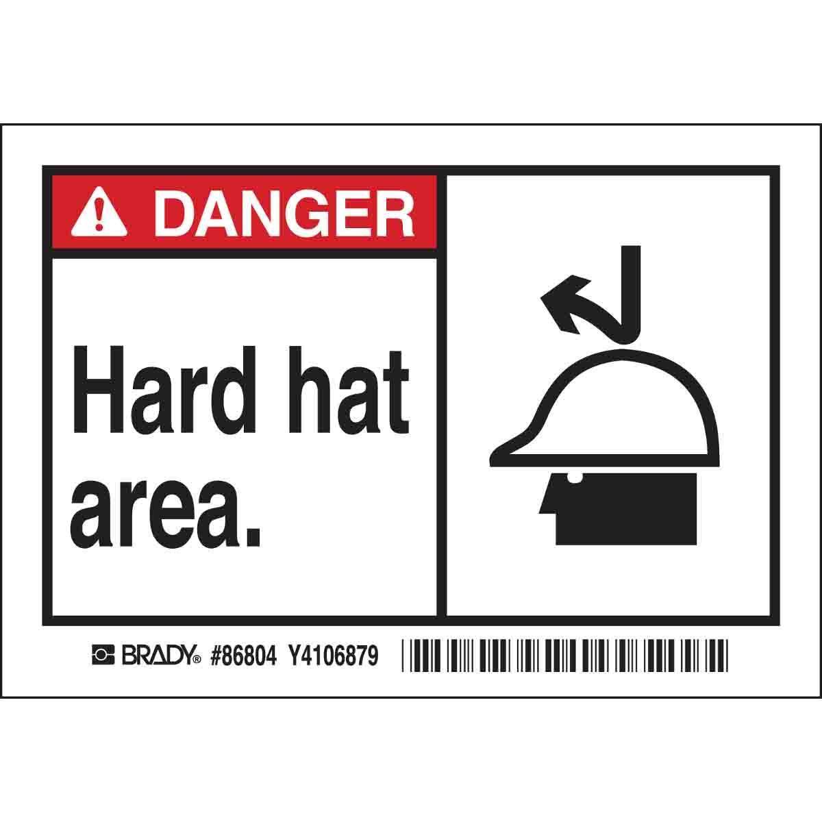Brady® 86804 Safety & Facility Labels