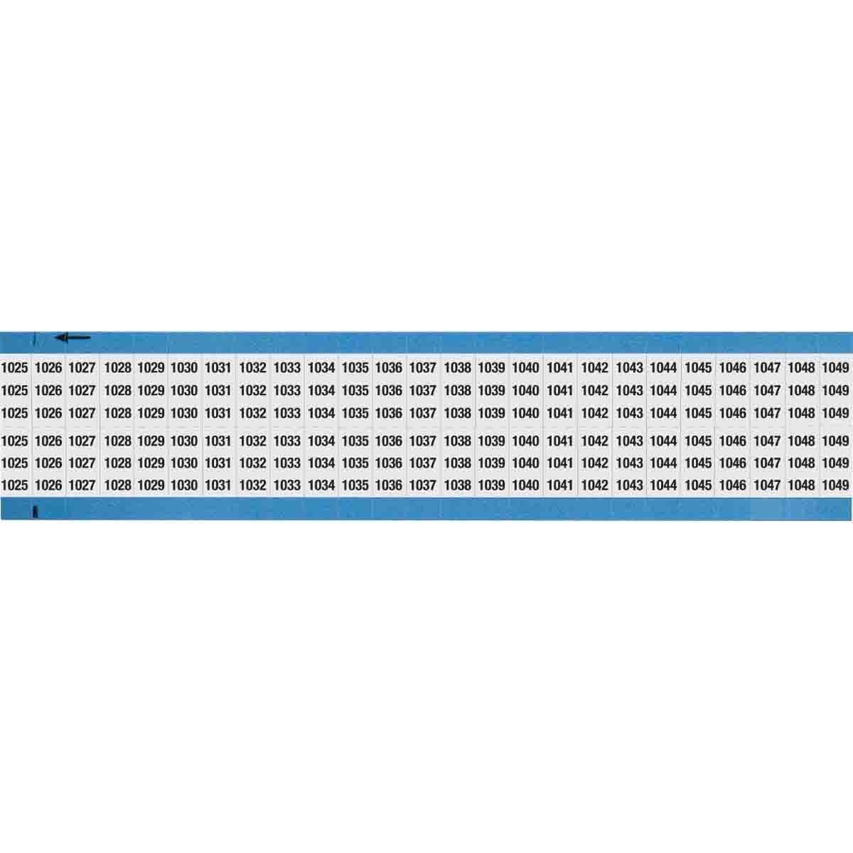 Brady® WM-1025-1049-SC-PK Wire Marker Cards