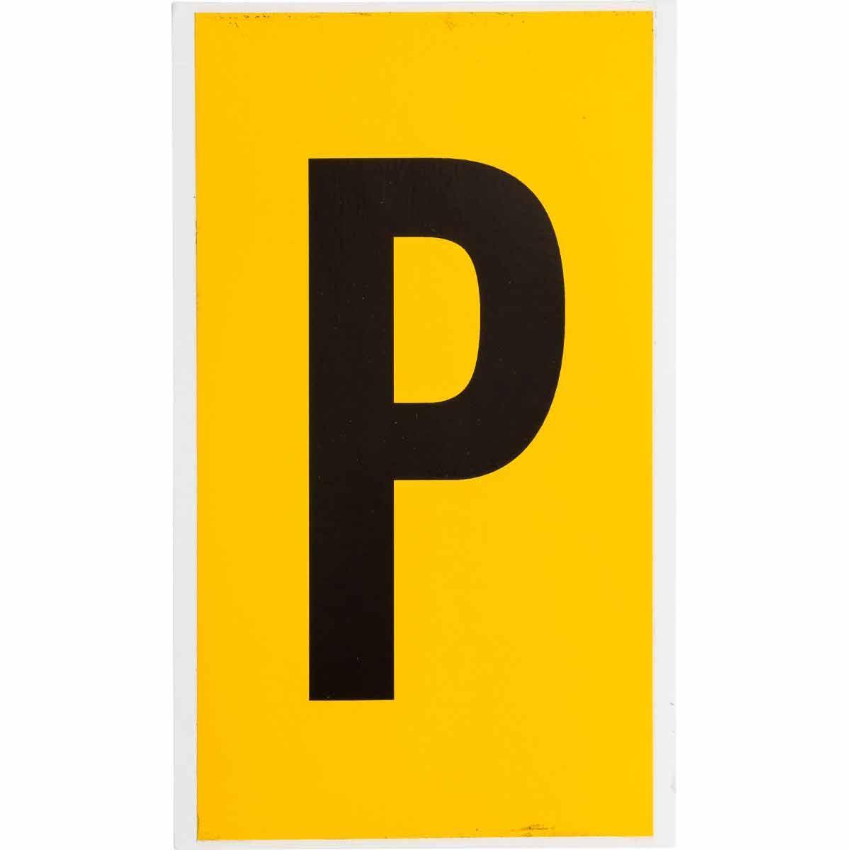 Brady® 1570-P Letters & Numbers