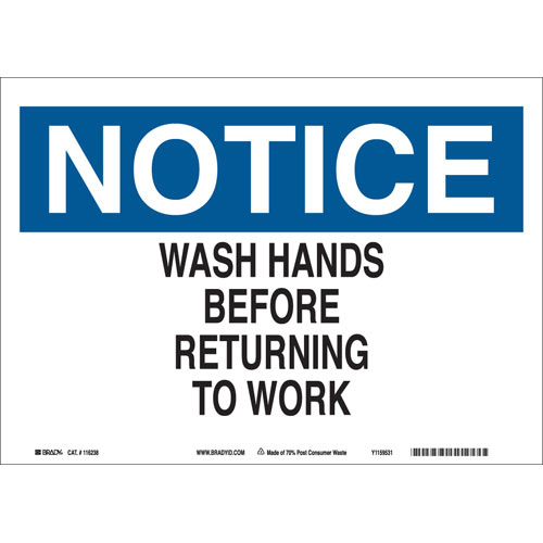 Brady® 118294 Office & Facility Signs