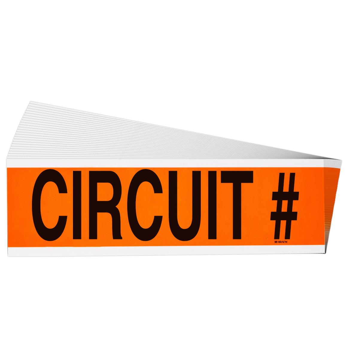 Brady® 152346 Conduit & Voltage Markers