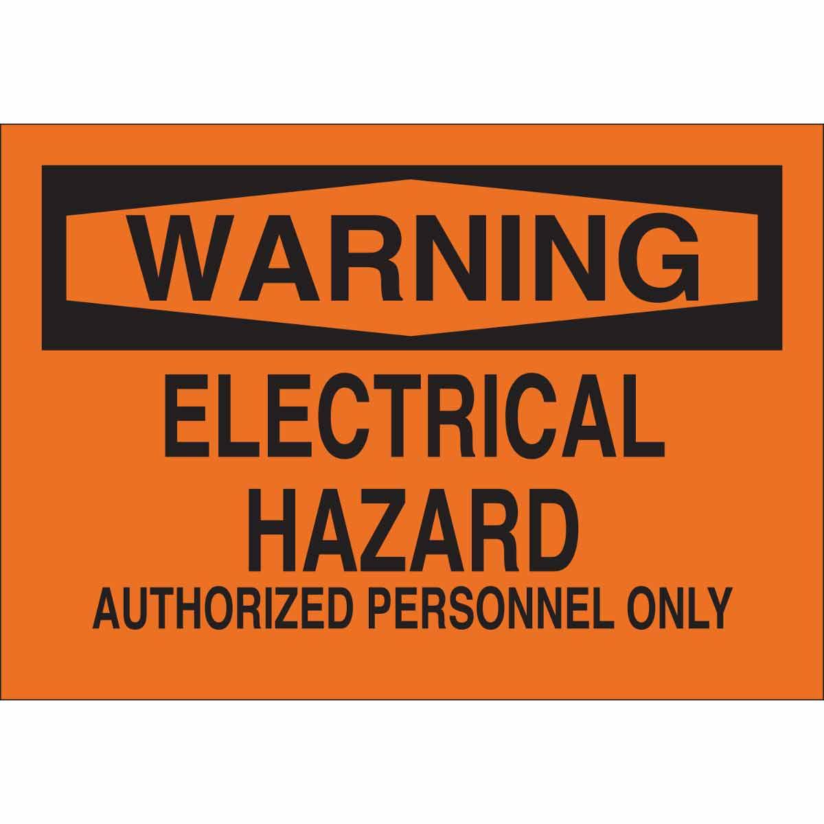 Brady® 69580 Access & Security Signs