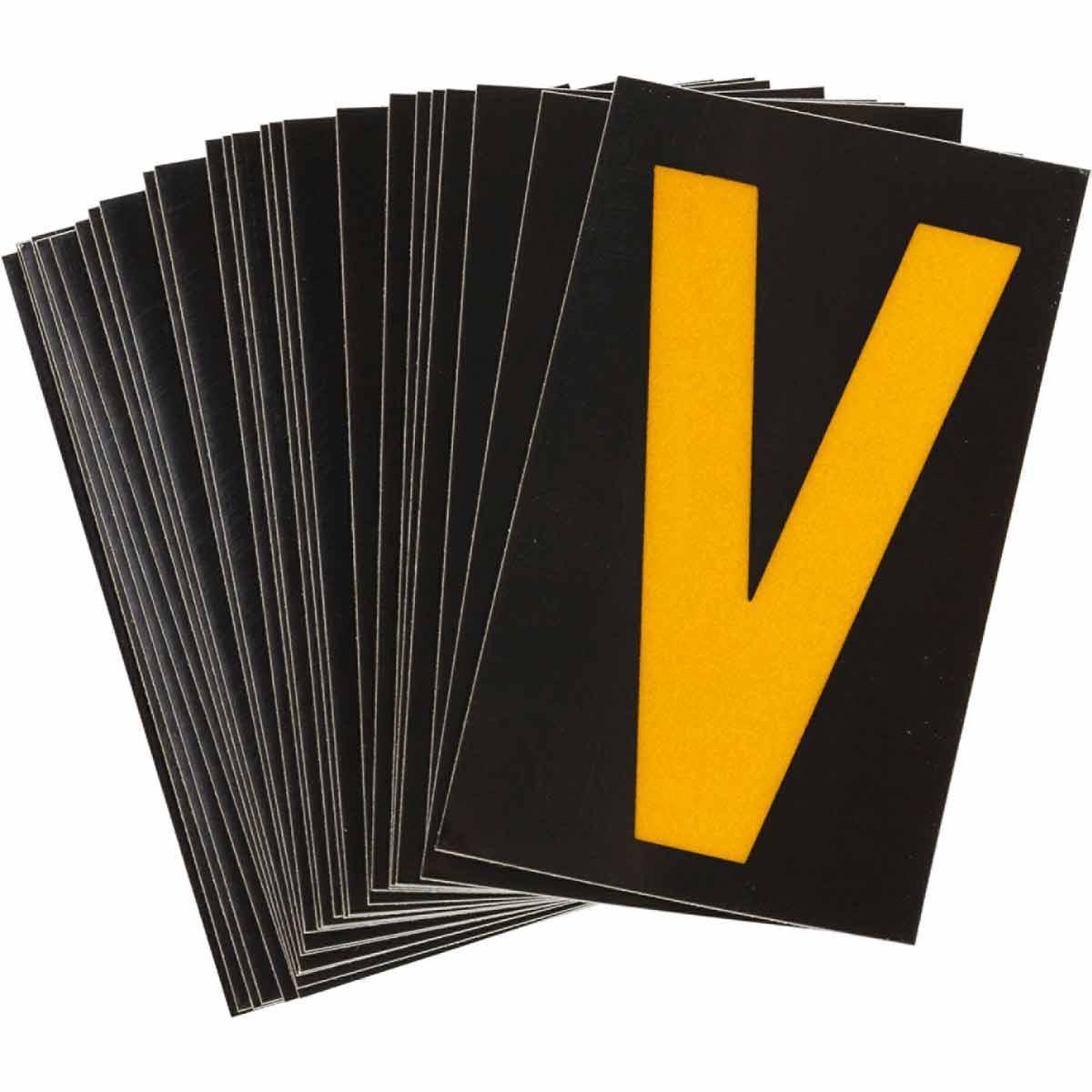 Brady® 5905-V Letters & Numbers