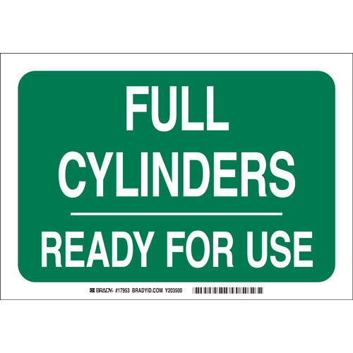 Brady® 17953 Chemical & Hazardous Material Signs
