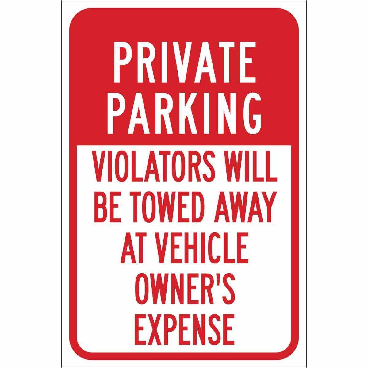 Brady® 124367 Parking & Traffic Signs