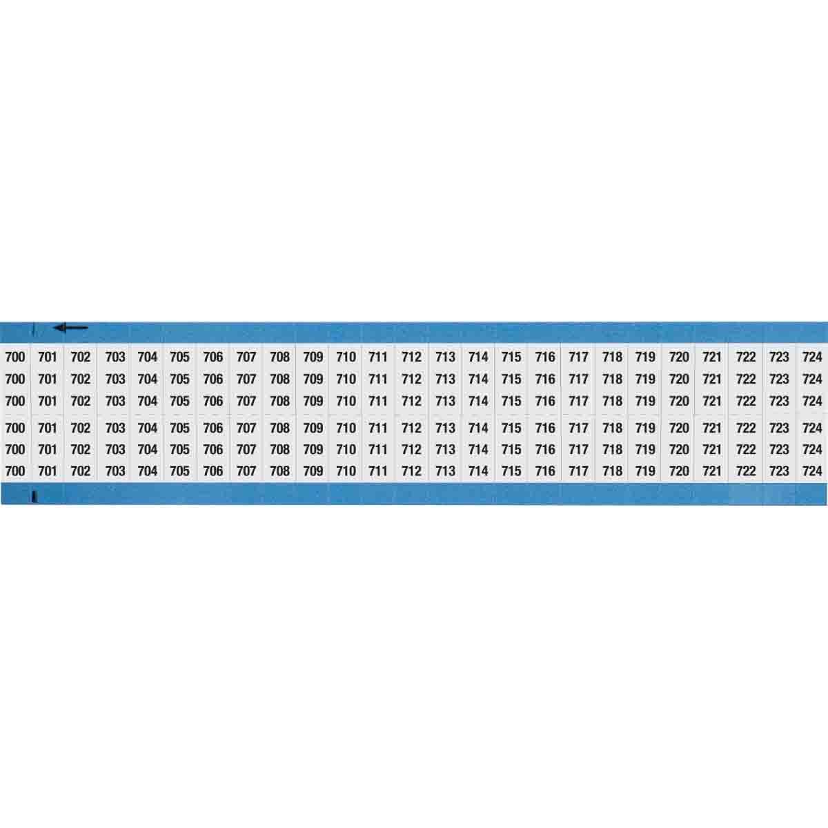 Brady® WM-700-724-SC-PK Wire Marker Cards