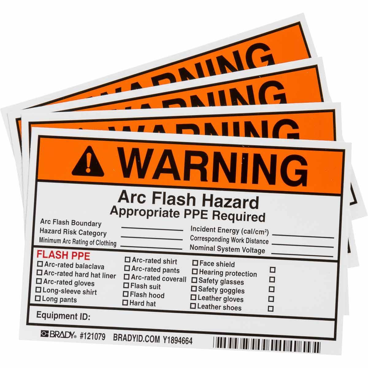 Brady® 122975 Safety & Facility Labels