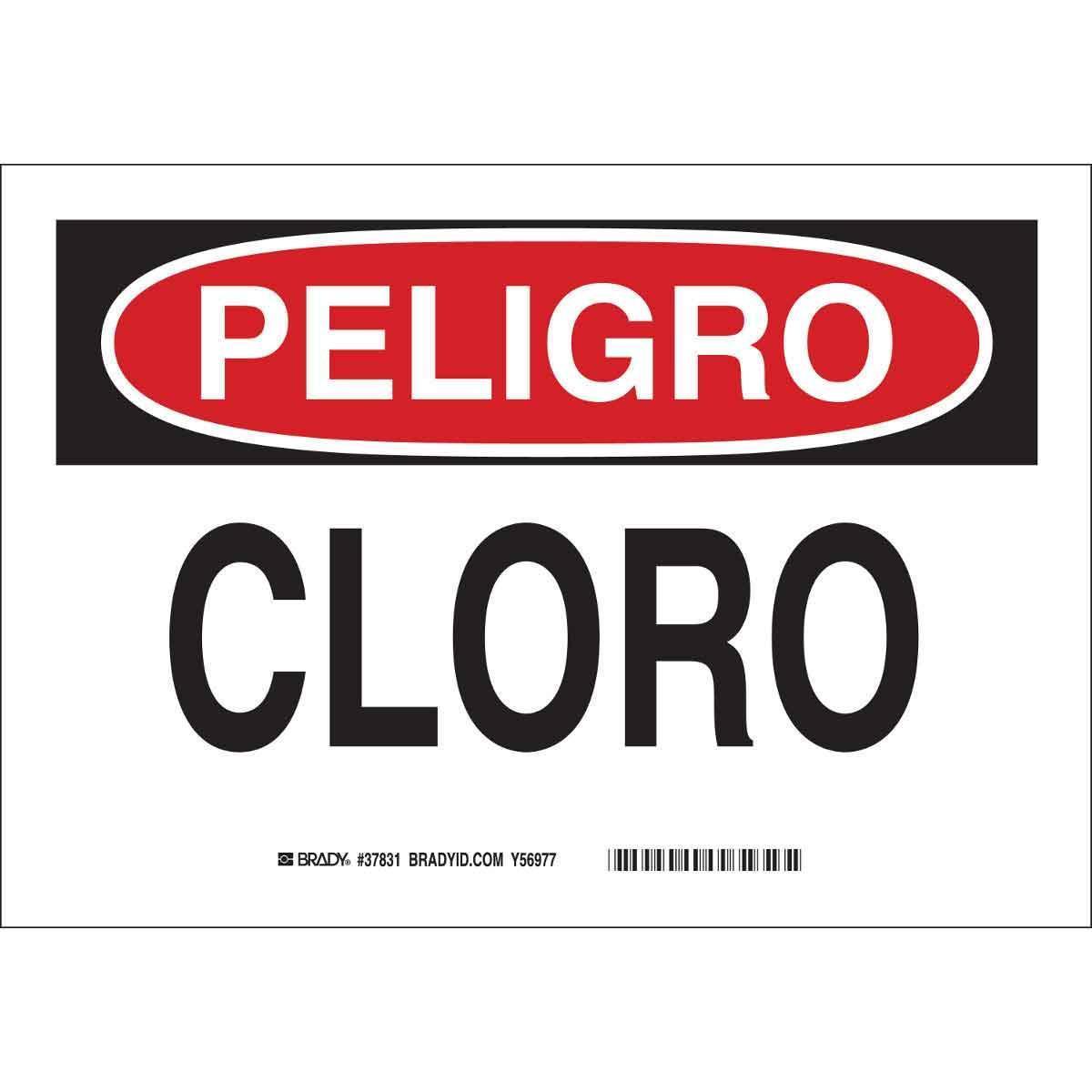Brady® 37831 Chemical & Hazardous Material Signs