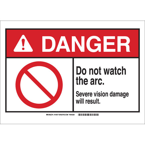 Brady® 144578 Accident Prevention Signs