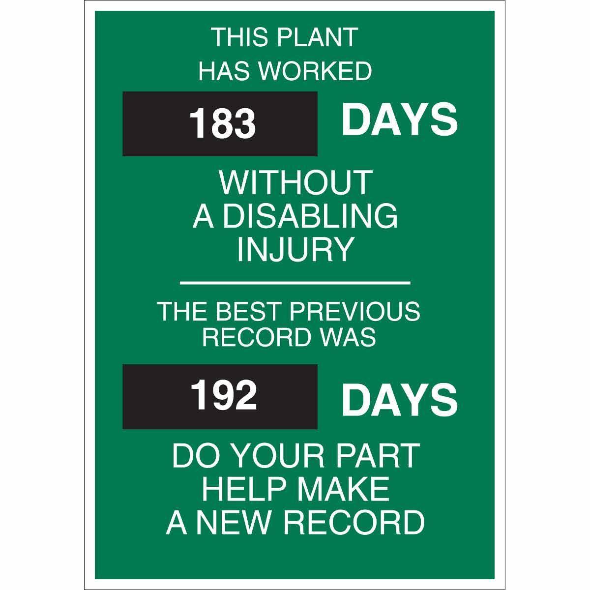 Brady® 49111 Office & Facility Signs
