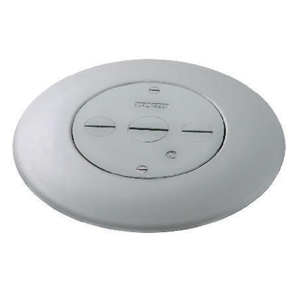 Hubbell Wiring Device-Kellems FRF3GY Poke-Through Covers