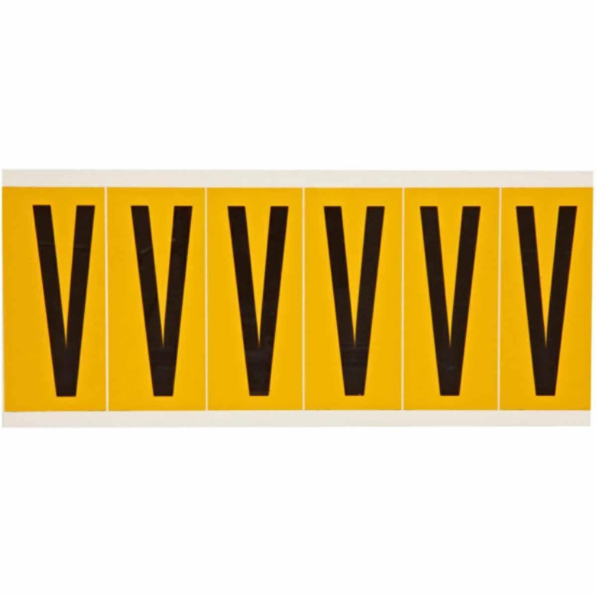 Brady® 1550-V Letters & Numbers