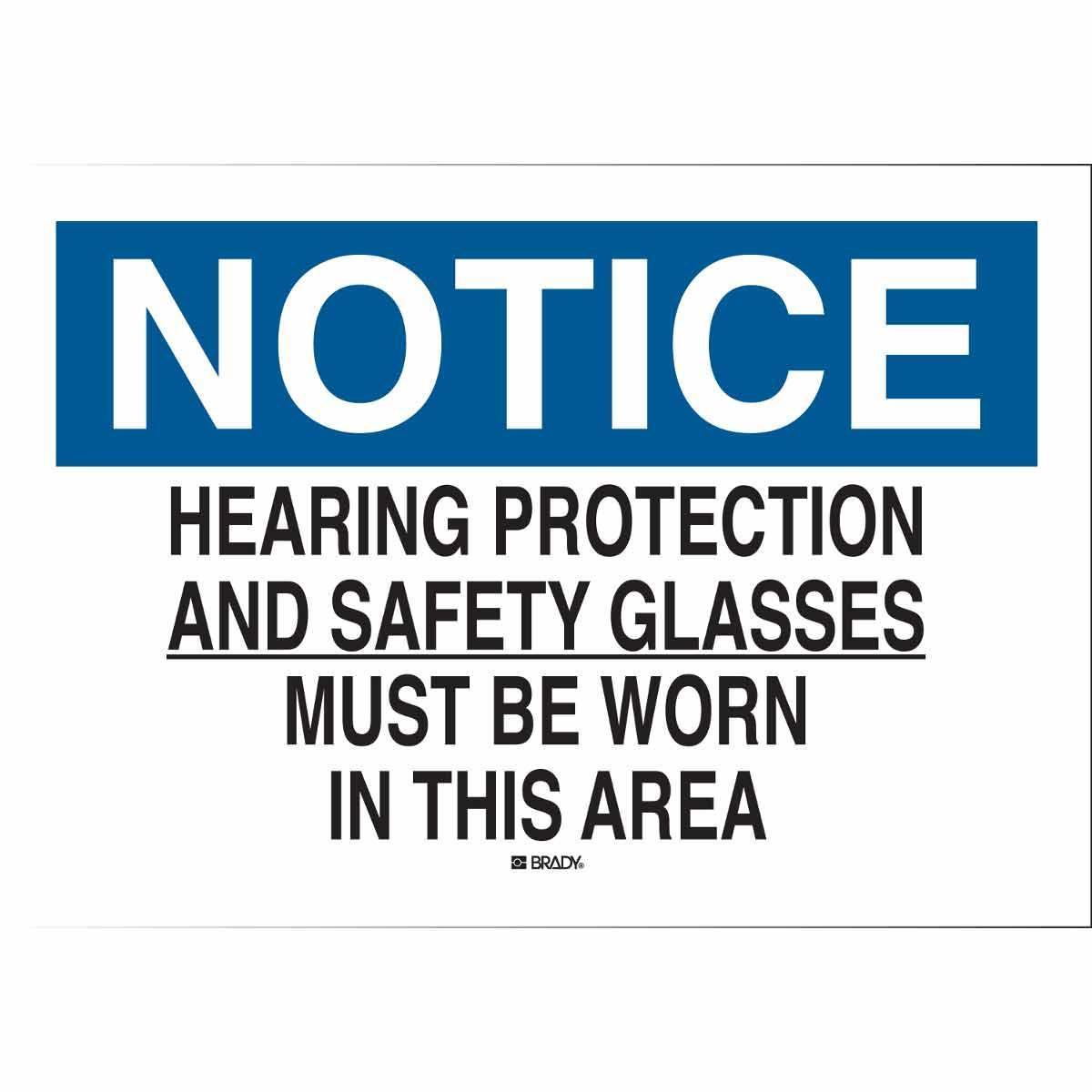 Brady® 128875 Accident Prevention Signs