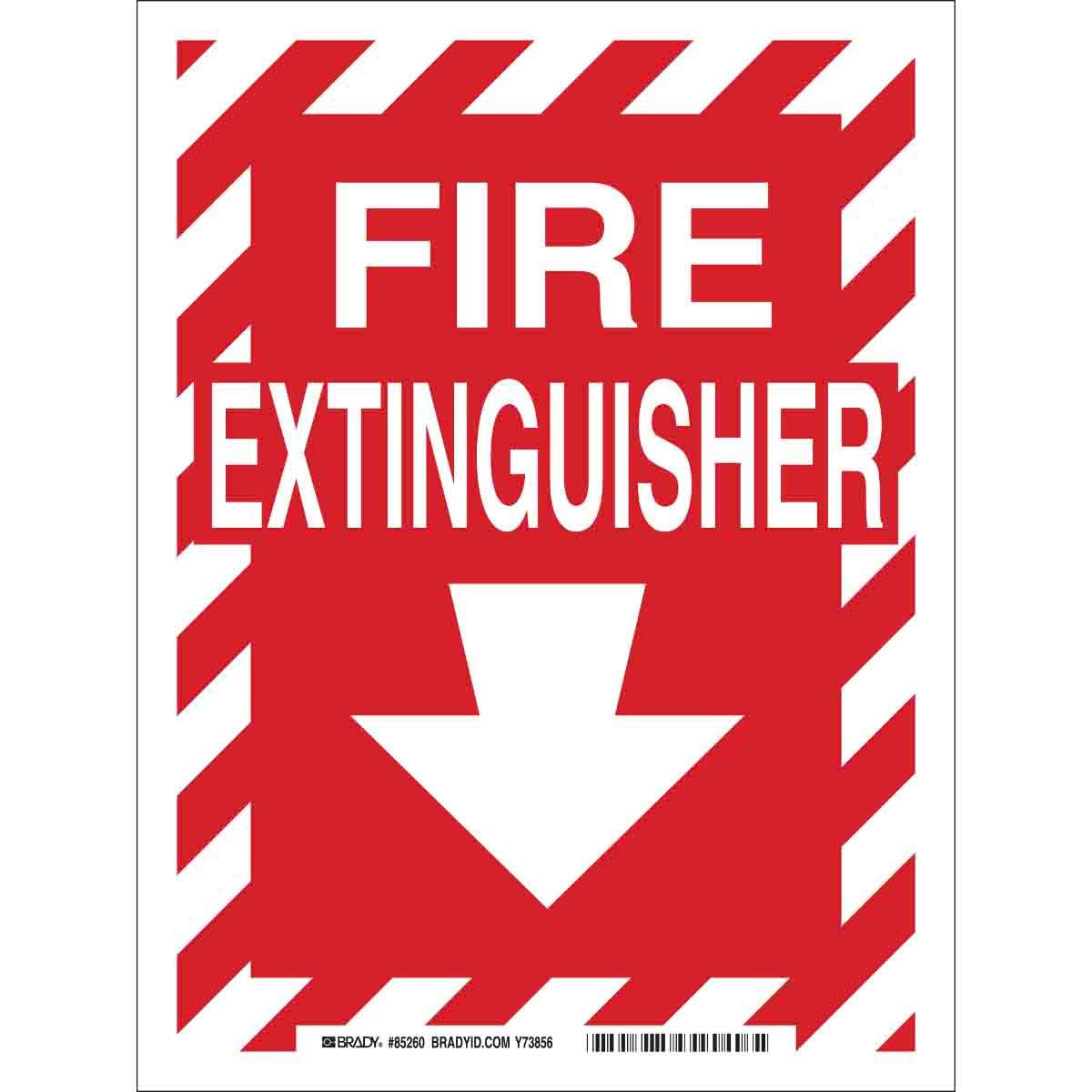 Brady® 85260 Fire, Emergency, Exit & First Aid Signs