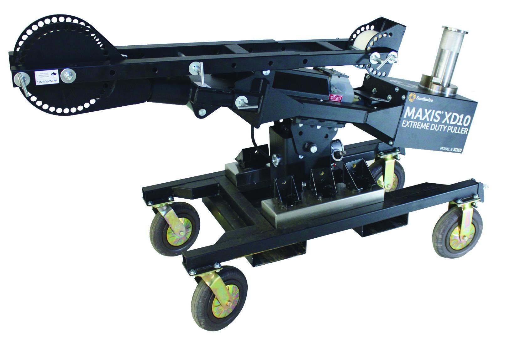 Maxis™ 59190402 Cable Puller, 10000 lb Pulling, 11/10/9/8/7/21/18 fpm Pulling, Hardened Steel