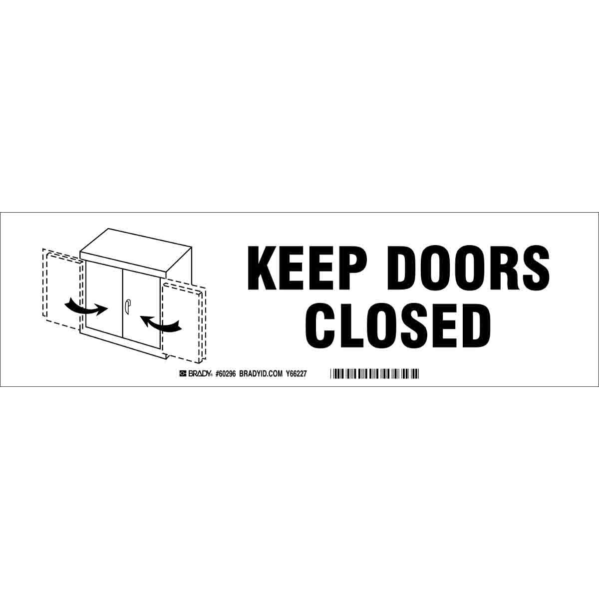 Brady® 60296 Safety & Facility Labels